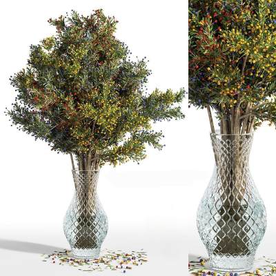 现代绿植花瓶-1